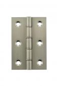 Atlantic - AWH3222SN Washered Hinges 3" x 2" x 2&period;2mm - Satin Nickel