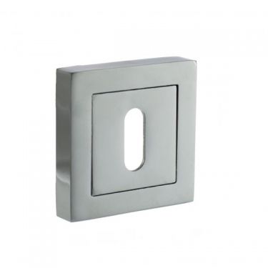 Click Here To Enlarge This Photo Of Atlantic - S4ESCKSPC STATUS Key Escutcheons on S4 Square Rose - Polished Chrome