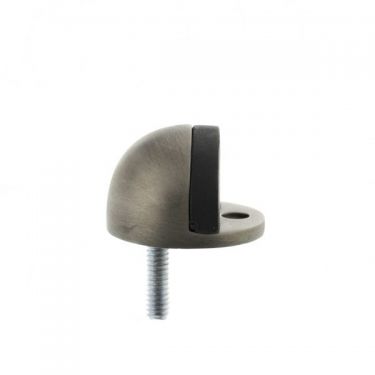 Click Here To Enlarge This Photo Of Atlantic - ADSHMPMBN Half-Moon Premium Floor Mounted Door Stop - Matt Gun Metal