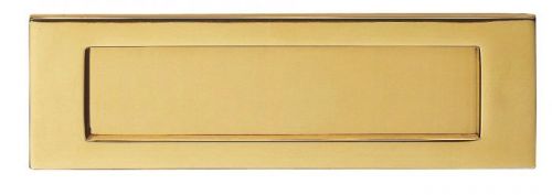 Click Here To Enlarge This Photo Of M36DPVD - Carlisle Brass Victorian Letter Plate &lpar;PVD Stainless Brass&rpar; Size&colon; 305&period;5x104mm - c&sol;c&colon; 275mm - Aperture&colon; 249x60&period;5mm