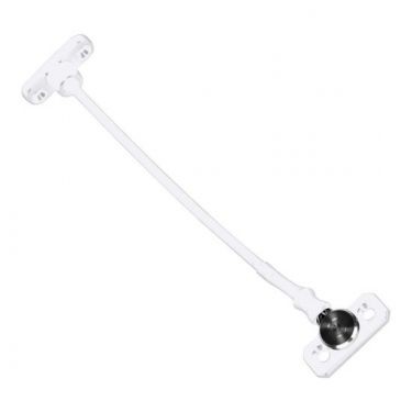 Click Here To Enlarge This Photo Of JACKLOC Perma Permanent Swivel&sol;Stud Window Restrictor White