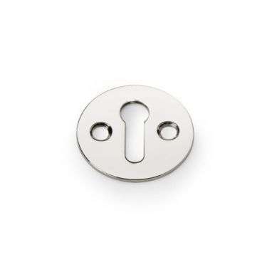 Click Here To Enlarge This Photo Of AW399PN - Alexander & Wilks Victorian Escutcheon Standard Profile - Polished Nickel