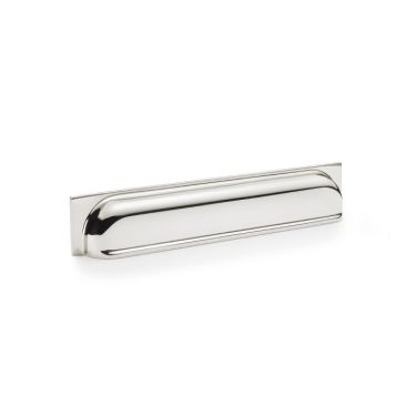 Click Here To Enlarge This Photo Of AW906PNPVD - Alexander & Wilks Quantock Cup Pull Handle - Polished Nickel PVD - 203mm c&sol;c