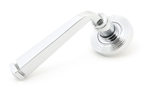 Click Here To Enlarge This Photo Of 45617 From The Anvil Polished Chrome Avon Round Lever on Rose Set &lpar;Beehive&rpar;