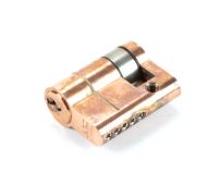 45877 From The Anvil Polished Bronze 30&sol;10 5pin Euro Profile Single Cylinder