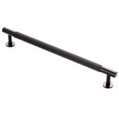 FTD710EMB - Carlisle Brass Fingertip Design 'Lines' Pull Handle 274mm &lpar;224mm c&sol;c&rpar; Matt Black