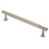 FTD710CSN - Carlisle Brass Fingertip Design 'Lines' Pull Handle 190mm &lpar;160mm c&sol;c&rpar; Satin Nickel