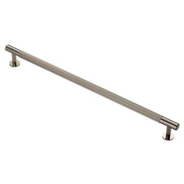 Click Here To Enlarge This Photo Of FTD710HSN - Carlisle Brass Fingertip Design 'Lines' Pull Handle 370mm &lpar;320mm c&sol;c&rpar; Satin Nickel