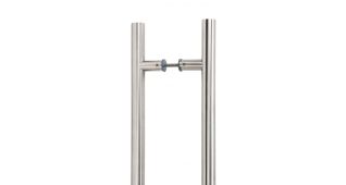 50235 From The Anvil Satin SS &lpar;316&rpar; 1500mm T Bar Handle B2B Fix 32mm dia&period;