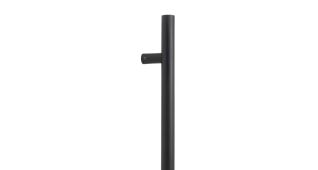 50264 From The Anvil Matt Black SS &lpar;316&rpar; 1500mm T Bar Handle Bolt Fix 32mm dia&period;