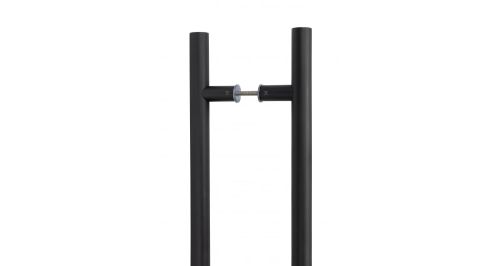 Click Here To Enlarge This Photo Of 50265 From The Anvil Matt Black SS &lpar;316&rpar; 1500mm T Bar Handle B2B Fix 32mm dia&period;