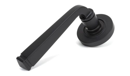 Click Here To Enlarge This Photo Of 50057 From The Anvil Aged Bronze Avon Round Lever on Rose Set &lpar;Plain&rpar; - Unsprung