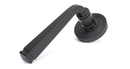 Click Here To Enlarge This Photo Of 50059 From The Anvil Aged Bronze Avon Round Lever on Rose Set &lpar;Beehive&rpar; - Unsprung