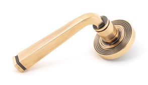 50063 From The Anvil Polished Bronze Avon Round Lever on Rose Set &lpar;Beehive&rpar; - Unsprung