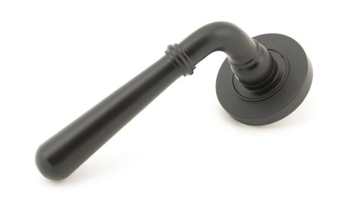 Click Here To Enlarge This Photo Of 46061 From The Anvil Aged Bronze Newbury Lever on Rose Set &lpar;Plain&rpar;