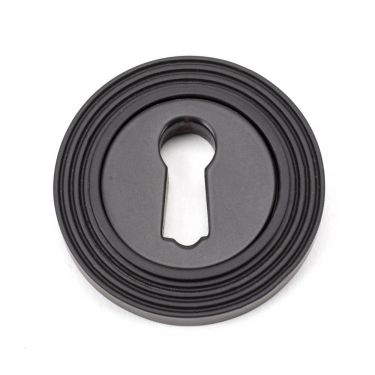 Click Here To Enlarge This Photo Of 46115 From The Anvil Aged Bronze Round Escutcheon &lpar;Beehive&rpar;