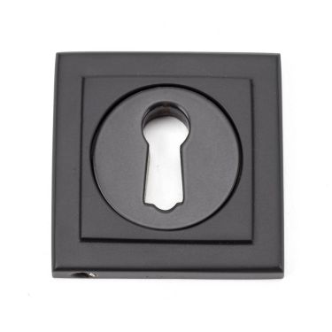 Click Here To Enlarge This Photo Of 46116 From The Anvil Aged Bronze Round Escutcheon &lpar;Square&rpar;