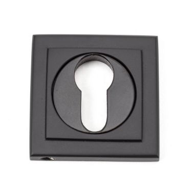 Click Here To Enlarge This Photo Of 46124 From The Anvil Aged Bronze Round Euro Escutcheon &lpar;Square&rpar;