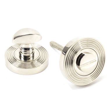 Click Here To Enlarge This Photo Of 45741 From The Anvil Polished Nickel Round Thumbturn Set &lpar;Beehive&rpar;