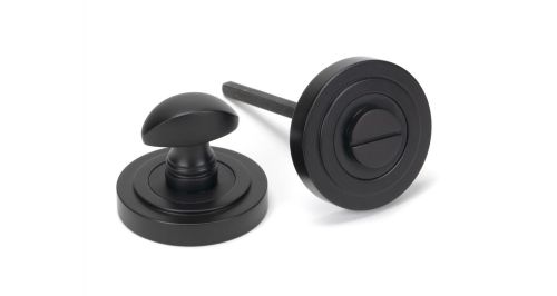 Click Here To Enlarge This Photo Of 46106 From The Anvil Aged Bronze Round Thumbturn Set &lpar;Art Deco&rpar;