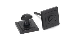 46108 From The Anvil Aged Bronze Round Thumbturn Set &lpar;Square&rpar;
