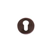 ZPZ001-ETB - Zoo Hardware Stanza Euro Profile Escutcheon &lpar;50mm dia&rpar; Etna Bronze &lpar;Designer Range&rpar;