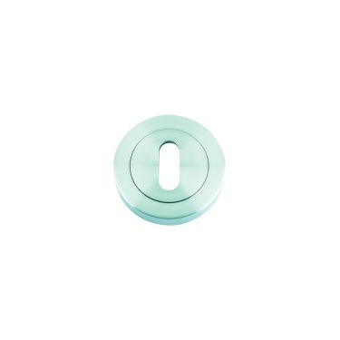 Click Here To Enlarge This Photo Of ZPZ002SN - Zoo Hardware Stanza Standard Profile Escutcheon &lpar;50mm dia&rpar; Satin Nickel &lpar;Designer Range&rpar;