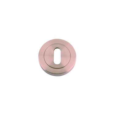 Click Here To Enlarge This Photo Of ZPZ002-TRG - Zoo Hardware Stanza Standard Profile Escutcheon &lpar;50mm dia&rpar; Tuscan Rose Gold &lpar;Designer Range&rpar;