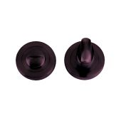 ZPZ004-ETB - Zoo Hardware Stanza Turn and Release &lpar;50mm dia&rpar; Etna Bronze &lpar;Designer Range&rpar;