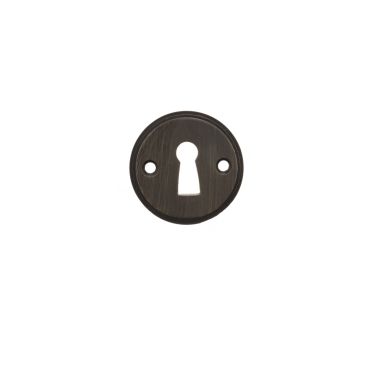 Click Here To Enlarge This Photo Of Atlantic - MHRKEUDB Millhouse Brass Solid Brass Open Key Hole Escutcheons - Urban Dark Bronze