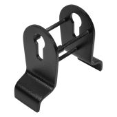 DuraTique&comma; CP30 Cylinder Pull&comma; Back to Back Fixing - Suits Door Thickness of upto 60mm&comma; Textured Matt Black Finish 316 Stainless Steel &lpar;CP30-TMB&rpar;