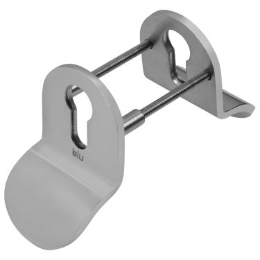 Click Here To Enlarge This Photo Of BLU Performance Contemporary Euro Cylinder Pull&comma; Back to back&comma; Up to 75mm Door Thickness&comma; 316 Polished Stainless Steel &lpar;CP50-PSS&rpar;