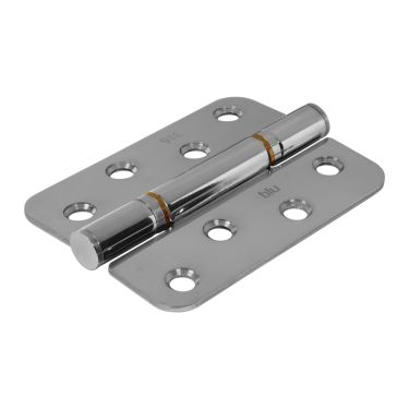 Click Here To Enlarge This Photo Of BLU Performance Butt Hinge Radius Corner&comma; 102 x 76 x 3mm&comma; 316 Polished Stainless Steel &lpar;HQ4R-PSS&rpar;