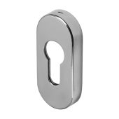 BLU Performance Oval Euro Profile Escutcheon&comma; 316 Polished Stainless Steel &lpar;KM045B-PSS&rpar;