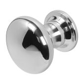 BLU Performance Centre Door Knob&comma; Bolt Fix&comma; 316 Polished Stainless Steel &lpar;KM388-PSS&rpar;