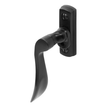 Click Here To Enlarge This Photo Of BLU Performance Regent Window Espagnolette Handle &lpar;Left Hand&rpar; 316 Stainless Steel in a PVD Satin Black Finish &lpar;REG020C-LH-PBK&rpar;
