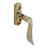 BLU Performance Regent Window Espagnolette Handle &lpar;Right Hand&rpar; 316 Stainless Steel in a PVD Polished Brass Finish &lpar;REG020C-RH-PPB&rpar;