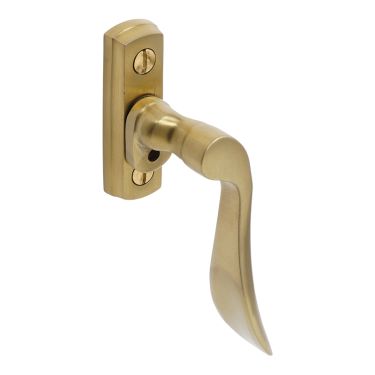 Click Here To Enlarge This Photo Of BLU Performance Regent Window Espagnolette Handle &lpar;Right Hand&rpar; 316 Stainless Steel in a PVD Satin Brass Finish &lpar;REG020C-RH-PSB&rpar;