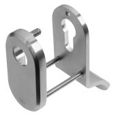 BLU Performance Security Escutcheon &sol; Internal Cylinder Pull&comma; Up to 44mm Door Thickness&comma; 316 Satin Stainless Steel &lpar;SE40A-SSS&rpar;