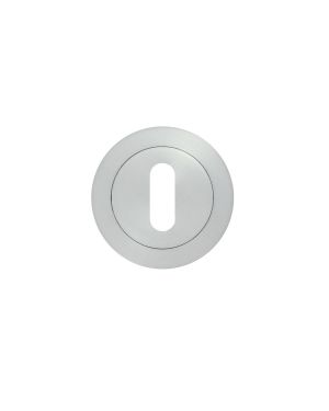 Click Here To Enlarge This Photo Of ZPA002-SC - Zoo Hardware Stanza Standard Key Escutcheon - Satin Chrome &lpar;Contract Range&rpar;