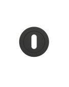 ZPA002-MB - Zoo Hardware Stanza Standard Key Escutcheon - Matt Black &lpar;Contract Range&rpar;