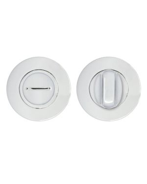 Click Here To Enlarge This Photo Of ZPA004-CP - Zoo Hardware Stanza Bathroom Turn & Release - Polished Chrome &lpar;Contract Range&rpar;