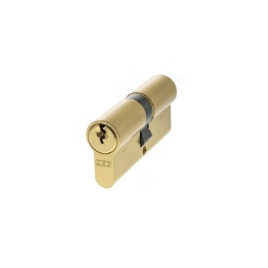 Click Here To Enlarge This Photo Of C603083030 - AGB Euro Profile 5 Pin Double Cylinder 35-35mm &lpar;70mm&rpar; - Satin Brass