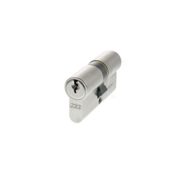 Click Here To Enlarge This Photo Of C603322525KA - AGB Euro Profile 5 Pin Double Cylinder &lpar;Keyed Alike&rpar; 30-30mm &lpar;60mm&rpar; - Satin Chrome
