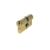 C603082525KA - AGB Euro Profile 5 Pin Double Cylinder &lpar;Keyed Alike&rpar; 30-30mm &lpar;60mm&rpar; - Satin Brass
