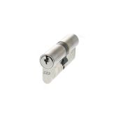 C603303030KA - AGB Euro Profile 5 Pin Double Cylinder &lpar;Keyed Alike&rpar; 35-35mm &lpar;70mm&rpar; - Polished Chrome