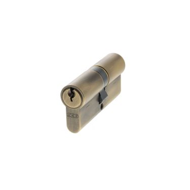 Click Here To Enlarge This Photo Of C603723030KA - AGB Euro Profile 5 Pin Double Cylinder &lpar;Keyed Alike&rpar; 35-35mm &lpar;70mm&rpar; - Matt Antique Brass
