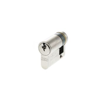 Click Here To Enlarge This Photo Of C630300525 - AGB Euro Profile 5 Pin Single Cylinder 30-10mm &lpar;40mm&rpar; - Polished Chrome
