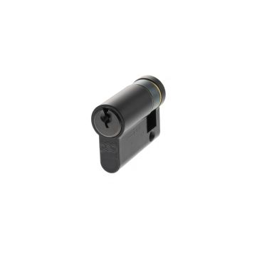 Click Here To Enlarge This Photo Of C630840530 - AGB Euro Profile 5 Pin Single Cylinder 35-10mm &lpar;45mm&rpar; - Matt Black
