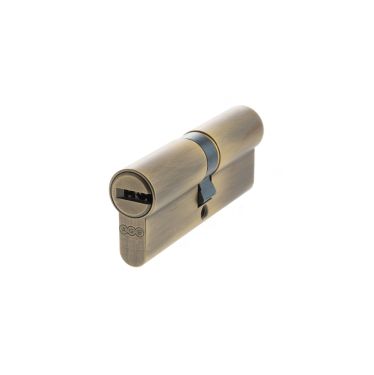 Click Here To Enlarge This Photo Of CA00723535 - AGB Euro Profile 15 Pin Double Cylinder 40-40mm &lpar;80mm&rpar; - Matt Antique Brass